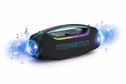 Колонка Bluetooth Hopestar A60 Ultra 450 Вт із мікрофоном RGB, IPX6, 30000 mAh