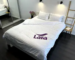 Постільна білизна LARA сатин-страйп 2х2 White d13009s сімейна - мініатюра 4