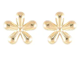 Сережки Xuping TTM Stainless Steel 14K пусети "Квіточки" (254034)