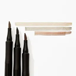 Маркер для брів Gosh Brow Hair Stroke 24H Semi Tattoo Brow Liner Dark Brown тон 003, 1 мл - мініатюра 3
