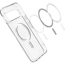 Чохол Spigen Ultra Hybrid MagSafe для Google Pixel 10 Pro XL Clear White (ACS09725) [145617] - мініатюра 7