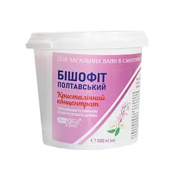 Концентрат для ванн Bishofit Полтавський, кристалічний, з жасмином та ефірною олією рожевого дерева, 1000 мл - мініатюра 5