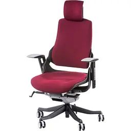 Офісне крісло Special4you Wau Burgundy Fabric бордове (E0758) - мініатюра 2