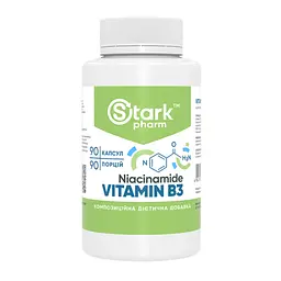 Вітамін B3 Stark Pharm 500 мг (Niacinamide Vitamin B3) - 90 капсул