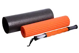 Йога ролер набір 3 в 1 (PP-4022) PowerPlay 45х16,5 см fit0002939 - мініатюра 3