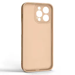 Силиконовый чехол для Apple iPhone 14 Pro Max, Icon Ring, пудровый, панель-накладка, с кольцом-подставкой на 360°, противоударный, возможность использования магнитных держателей, ArmorStandart (ARM68721) - мініатюра 2