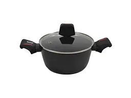 Каструля KRAUFF зі скляною кришкою 2,3л Smart Fry - мініатюра 2