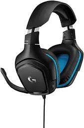 Навушники G432, Black/Blue Logitech teh0020069