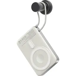 Батарея універсальна Sigma X-power SI10A8QL-MAG silver 10000mAh, Magnetic wireless 15W, charge iWatch, PD+QC, 22,5W max (4827798161012) - мініатюра 7