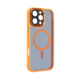 Чехол для Apple iPhone 15 Pro Max, Unit MagSafe SE, оранжевый, с защитой камеры, магсейф, противоударный, магнитный, панель-накладка с MagSafe, с поддержкой беспроводной зарядки, TPU+PC, защита всего корпуса, ударопрочный, ArmorStandart (ARM75372) - мініатюра 2