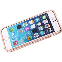 Бампер Shengo SG03 Metal Bumper iPhone 6 Rose Gold - мініатюра 3