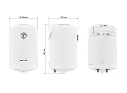 Водонагрівач Mixxus EWH-07050 ROUND WET 50 л, 1,5 кВт, "мокрий" ТЕН, вертикальний, циліндричний, білий (WH0601) - мініатюра 6