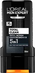 Гель для душа L’Oréal Paris Men Expert Total Clean 5 в 1, 300 мл