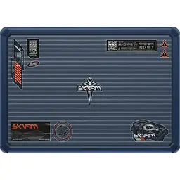 Пластикова накладка (верх і низ) Skinarma Vibron для Apple MacBook Neo 13" A3404 2026 темно-синя (SK-MBNEO13-VIBIDG) [175143] - мініатюра 3