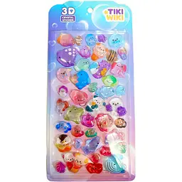 Набір 3D-наліпок Tiki Wiki Crystal Тікі океан S2 (25ESE009-04)