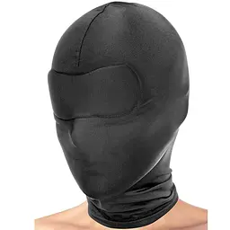 Капюшон для Бдсм із закритими очима та ротом Fetish Tentation Closed Hood (чорний)