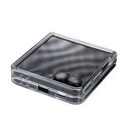 Чехол Samsung Galaxy Flip7 5G, Clear MagCase, прозрачный, противоударный, магнитный, панель-накладка с поддержкой MagSafe, поддержка беспроводной зарядки MagSafe, защита всего корпуса, TPU+PC, ArmorStandart (ARM88135) - мініатюра 4