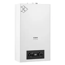 Газова колонка Koer Kwh.G0110 димохідна 10 л/хв, white KR5553