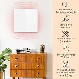 Інфрачервоний обігрівач Klarstein Wonderwall Smart 360 (10032784) - мініатюра 2