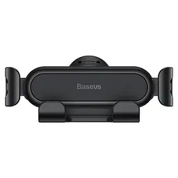 Автотримач Baseus Stable Gravitational Car Mount Lite (Air Outlet Version) (SUWX01) Чорний