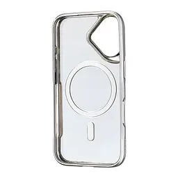 Чохол Metal Frame with MagSafe iPhone 16 Pro Dark Silver - мініатюра 3