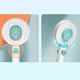 Лейка для душа DiiiB Shower Head DXHS015-2 White-Green [129569] - мініатюра 5