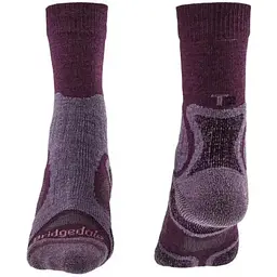 Шкарпетки Bridgedale Hike LW T2 Endurance Boot Wmn Original Plum S (1053-710628.350.S) - мініатюра 2