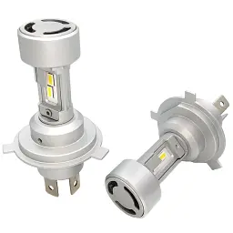 Комплект світлодіодних ламп Guarand V12F H4 H/L CSP 6000k 4800Lm 28w 12v