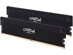 Модуль пам'яті Crucial 64 GB (2x32GB) 6400 MHz DDR5 Pro Overclocking (CP2K32G64C40U5B) - мініатюра 2