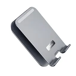 Тримач Hoco PH50 Plus Ivey dual axis rotating metal tablet desktop holder настільний для планшетів 4.5-12" - мініатюра 6
