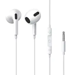 Навушники Baseus Encok 3.5mm lateral in-ear Wired Earphone H17 White