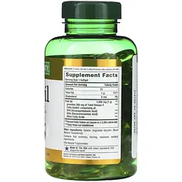 Риб'ячий жир Nature's Bounty Fish Oil 1000 мг 145 гелевих капсул - мініатюра 2