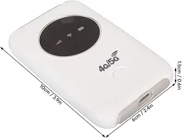 Модем, портативний 4G маршрутизатор Cryfokt 4G LTE USB WiFi бездротовий WiFi 3200MAh - мініатюра 6