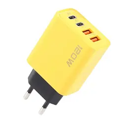 Універсальний зарядний пристрій Voltronic Super Fast Charger Dual PD Type-C + Dual QC3.0 USB 120W - мініатюра 1
