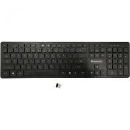 Клавіатура Defender Comfort MT Wireless UA Black (450950)