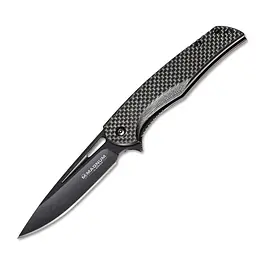 Ніж Boker Magnum Чорний Карбоновий (01RY703)