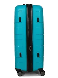 Валіза велика L поліпропілен Worldline Airtex 282 109л 74×47×30см Бірюзова - мініатюра 11