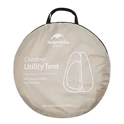 Намет-душ Naturehike коричневий (NH17Z002-P) - мініатюра 3