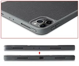 Чохол-книжка Mutural Yashi Smart Case для Apple iPad Air 10.9 2020 [Black] [52322] - мініатюра 5