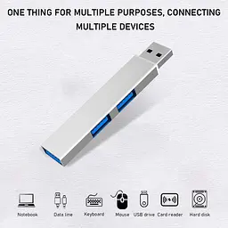 Адаптер перехідник GT USB на USB 3.0 Сірий (С051248) - мініатюра 2