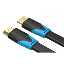 Кабель мультимедійний HDMI M to HDMI M 3.0m 4K60Hz black Vention (VAA-B02-L300) - мініатюра 2