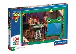 Пазл Clementoni SuperСolor: Історія Іграшок 5, Disney/Pixar (SuperСolor - Disney Pixar Toy Story 5 Puzzle - 104 pcs.), 104 ел. (28102)