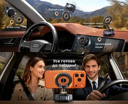 Магнітний автомобільний тримач для телефона з вакуумною присоскою UGREEN LP970 сумісний із MagSafe 2 металеві кільця для магнітного кріплення телефонів і чохлів без MagSafe поворотна головка 360° і двовісний металевий важіль із регулюванням 210° також для відеодзвінків і перегляду рецептів на придатній гладкій поверхні складана конструкція 1 клейка накладка для шорстких поверхонь у комплекті чорний (75666) - мініатюра 9