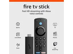 Медіаплеєр Amazon Fire TV Stick HD 2024 (Gen 3) (B07ZZVX1F2) - мініатюра 5