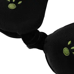 Подушка для шиї ARDESTO Travel Black Cat, 30х30см, чорний (ART3033NEP) - мініатюра 3