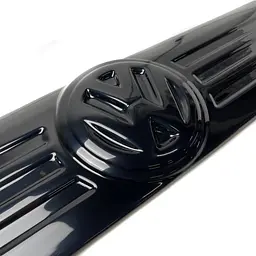 Зимова Накладка на решітку радіатора Volkswagen T5 2003-2009 Глянець (Voron Glass) - мініатюра 3