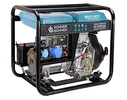 Генератор дизельний Konner&Sohnen 6/6.5 кВт KS 8100HDE - мініатюра 2
