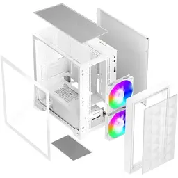 Корпус для ПК PcCooler C3D310 WH - мініатюра 8