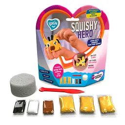 Набір для ліплення Lovin Squishy SquiRaff 0127 з повітряним пластиліном - мініатюра 2