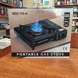 Газовий пальник Portable Gas Stove BDZ-155-A, з регулятором полум'я, сопло Ø23 мм, автоматичний підпал - мініатюра 7